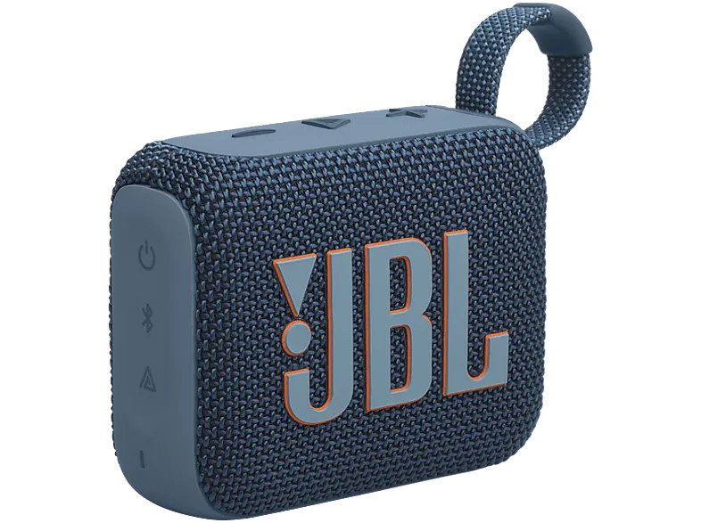Altavoz inalámbrico - JBL Go 4, 4.2 W, Bluetooth, 7 h autonomía, Resistente al polvo y agua, Azul