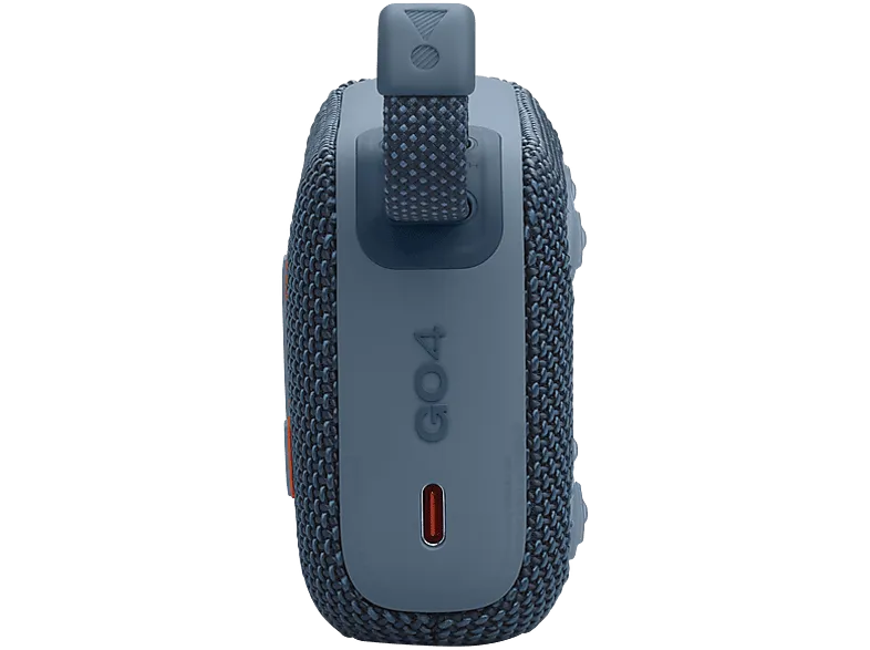 Altavoz inalámbrico - JBL Go 4, 4.2 W, Bluetooth, 7 h autonomía, Resistente al polvo y agua, Azul